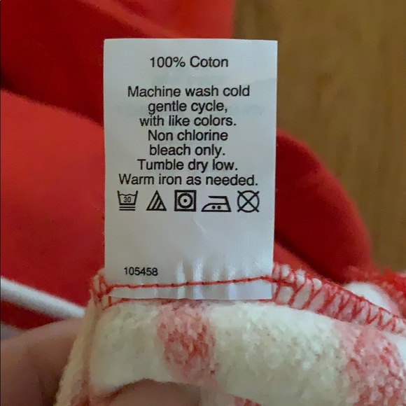 J Crew orange and cream striped sweatshirt, size M - Picture 4 of 6